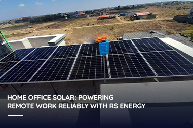 Home office solar: powering remote work reliably with RS Energy